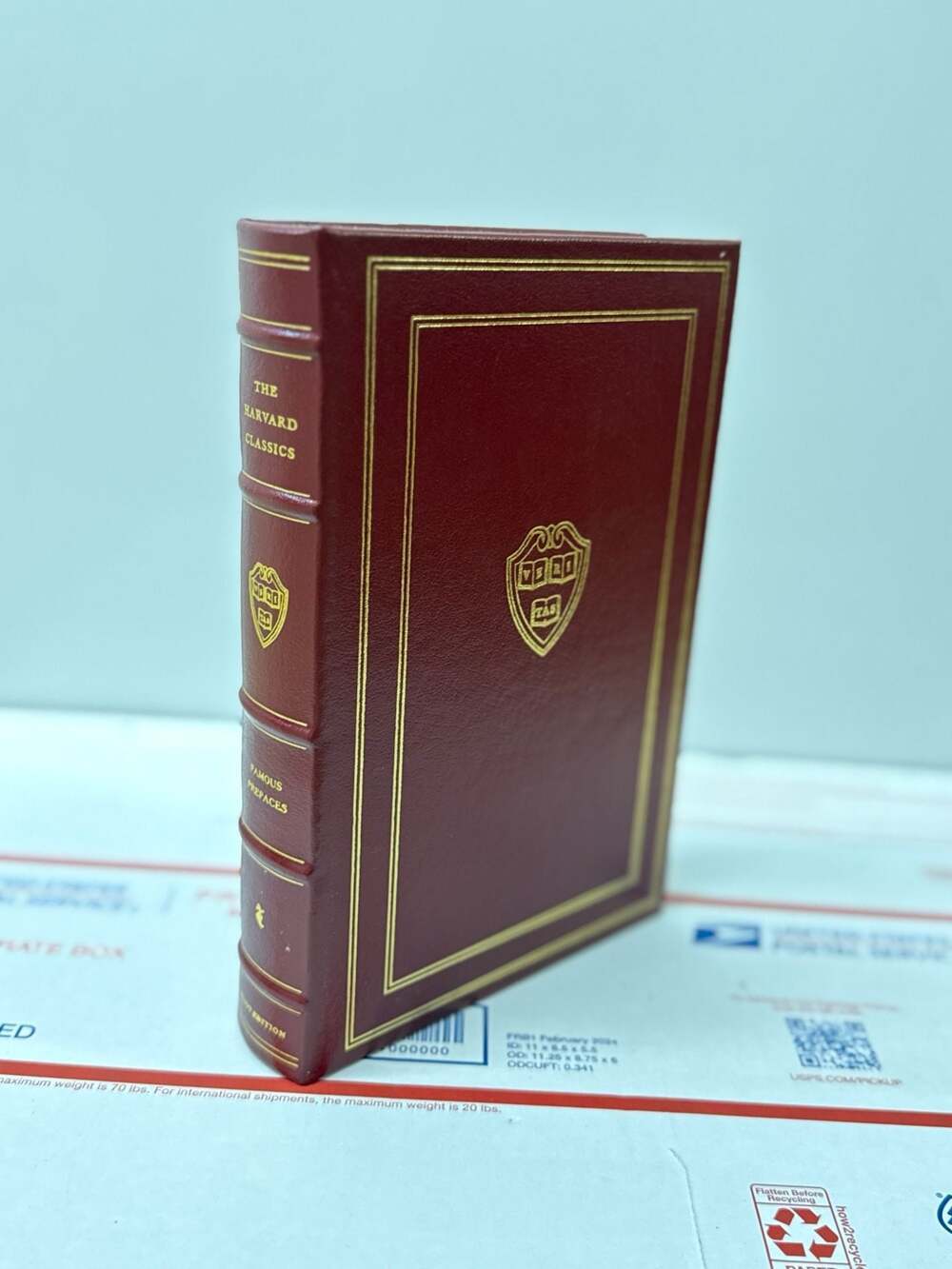 Easton Press Harvard Classics Famous Prefaces Leather Bound Millennium Edition